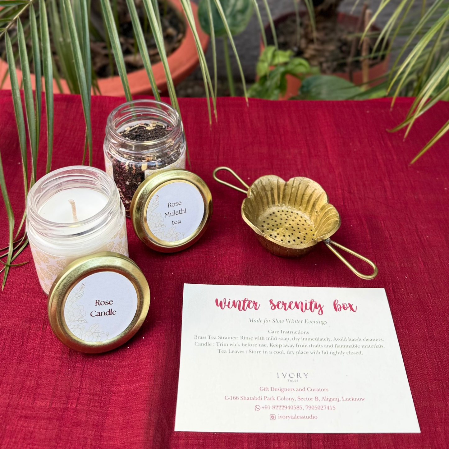 Winter serenity box - Christmas Tea Hamper