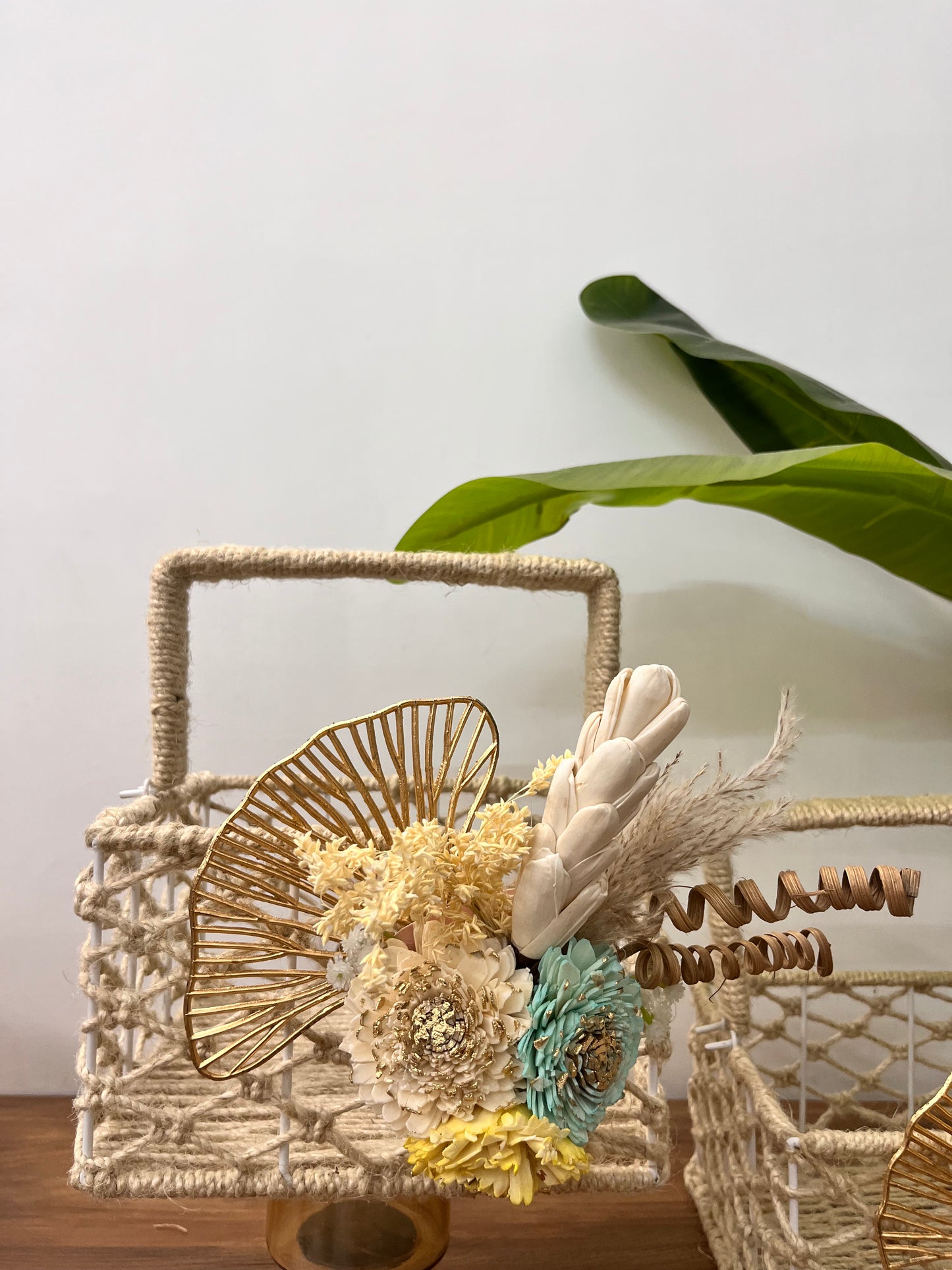 Metal Rope Basket