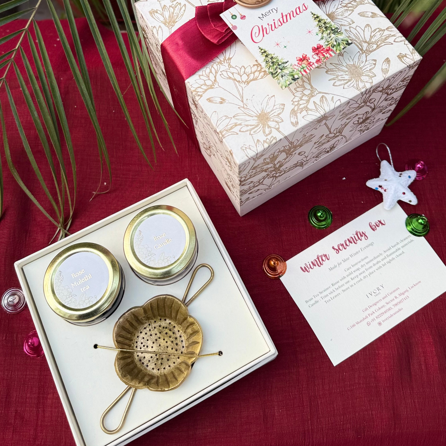 Winter serenity box - Christmas Tea Hamper